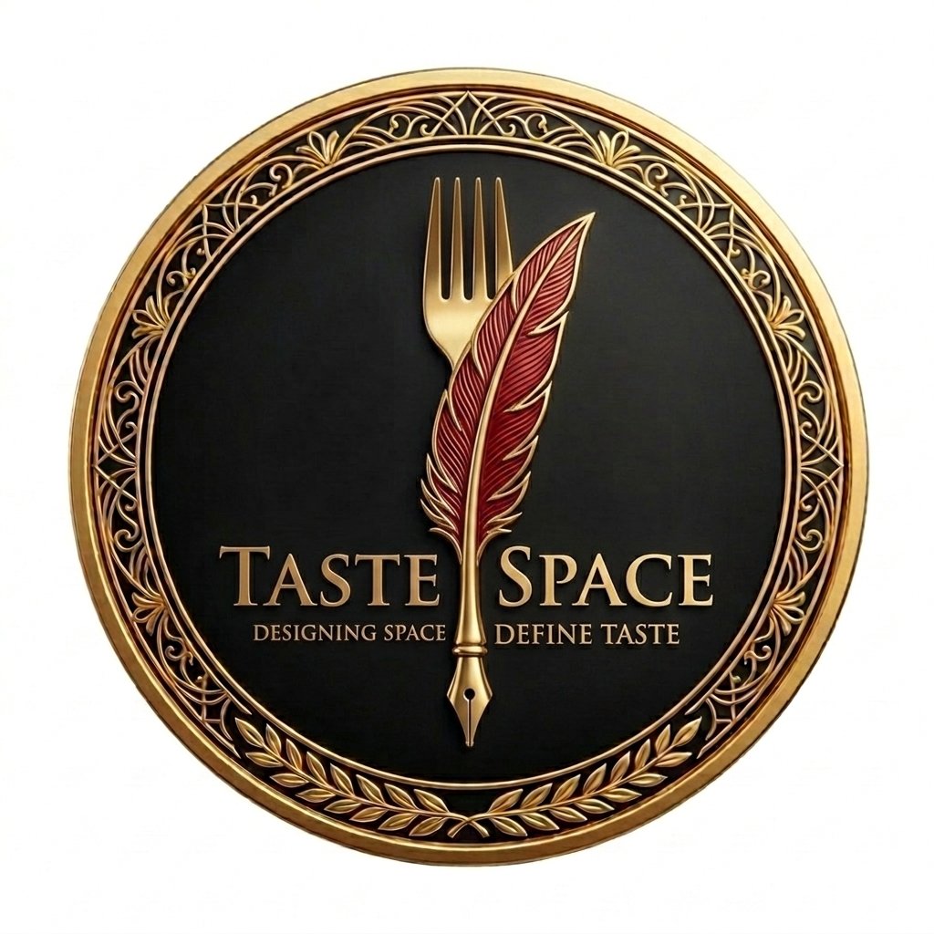 Logo Taste & Space VN - kiến tạo không gian trải nghiệm ẩm thực F&B